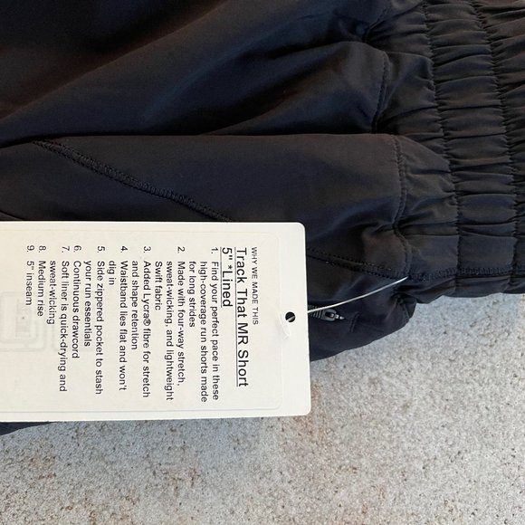 Lululemon track that short - Picture 3 of 4